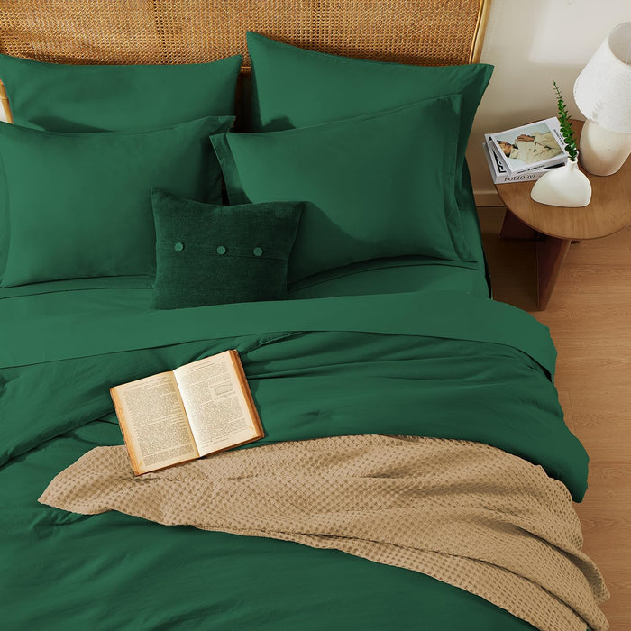 Catami Prewashed fabric 7-piece Bed in a Bag Comforter Set