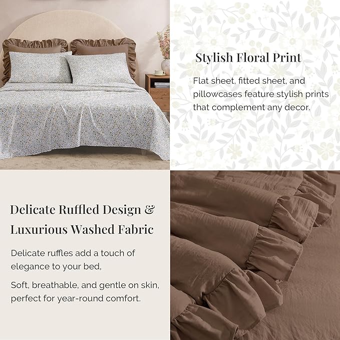 Catami Ruffle Comforter Set