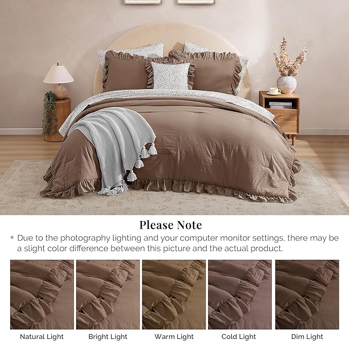 Catami Ruffle Comforter Set