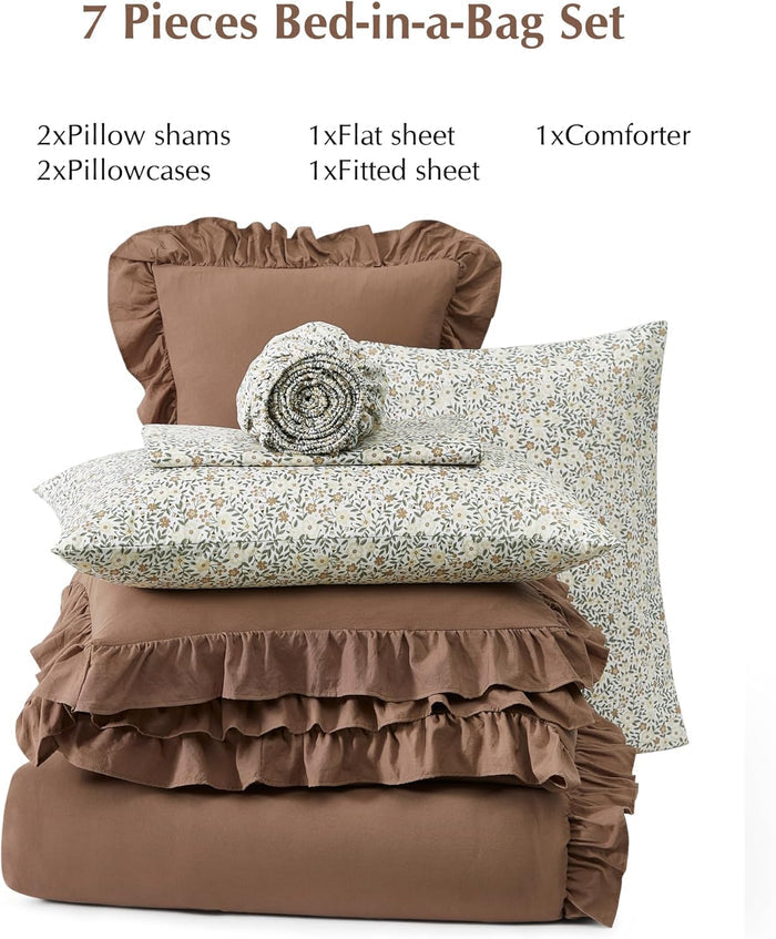 Catami Ruffle Comforter Set