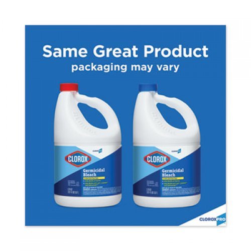 Clorox Concentrated Germicidal Bleach Regular 121oz Bottle 3/Carton (30966CT)