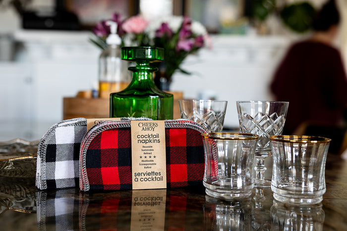 Cocktail Napkins - Plaids