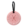 Pink CocoPOOP Pocket by Cocopup London featuring a carabiner attachment.