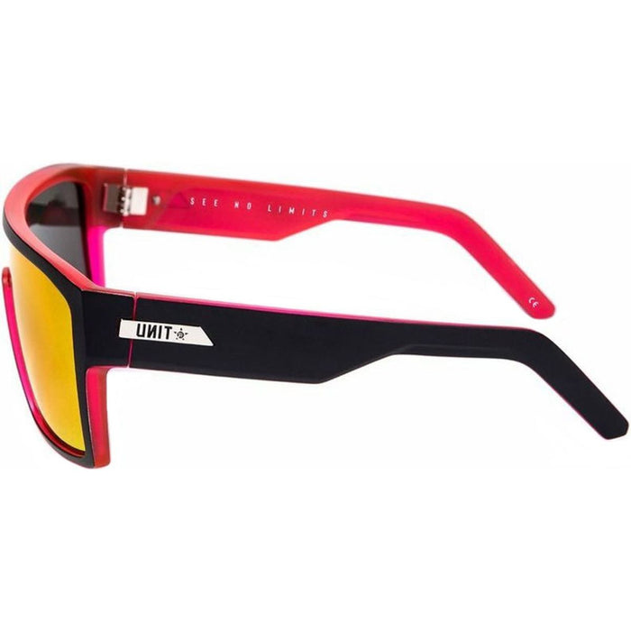 Command, Black and Neon Pink/Orange Mirror Polarised Lenses