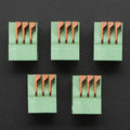 Configurable Spring Terminal Blocks - 3 Pin 0.1" Pitch R/A - Pack of 5 by Adafruit - The Pi Hut