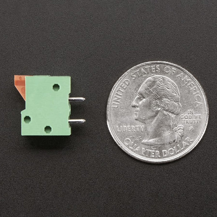 Configurable Spring Terminal Blocks - 3 Pin 0.1" Pitch R/A - Pack of 5 by Adafruit - The Pi Hut