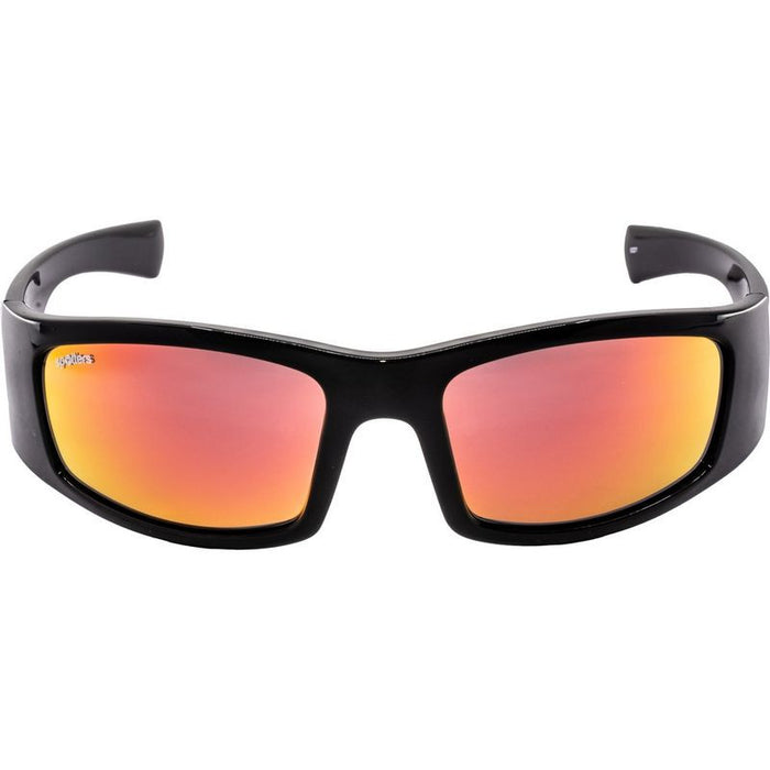 Coyote +, Gloss Black/Ignite Mirror Glass Polarised Lenses