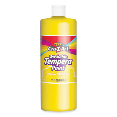 Cra-Z-Art Washable Tempera Paint, Blue, 32 oz Bottle (760076)