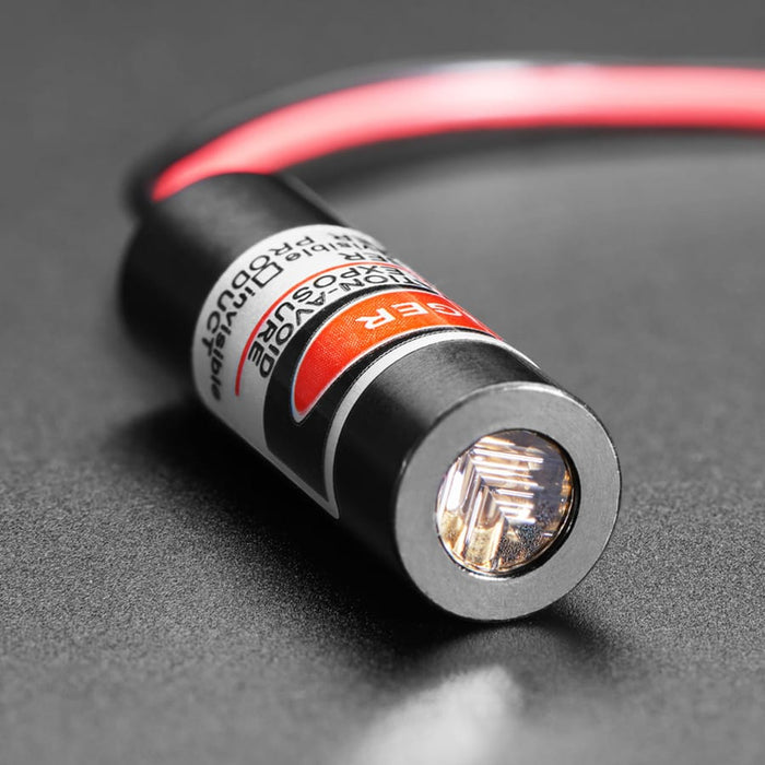 Cross Laser Diode - 5mW 650nm Red by Adafruit - The Pi Hut