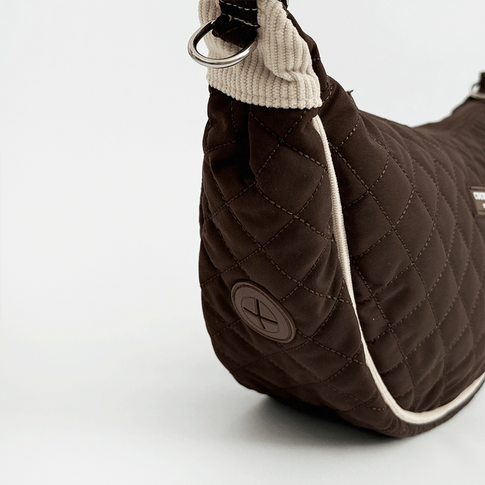 Crossbody Crescent Dog Walking Bag - Burford Quilted