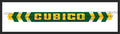CUBICO Green Logo Bar Mat 880mm W
