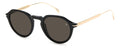 David Beckham DB1098/S Black-Gold/Brown #colour_black-gold-brown