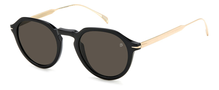 David Beckham DB1098/S Black-Gold/Brown #colour_black-gold-brown