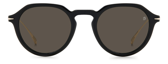 David Beckham DB1098/S Black-Gold/Brown #colour_black-gold-brown