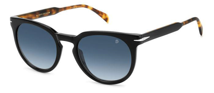 Black Havana/Dark Blue Shaded / 52