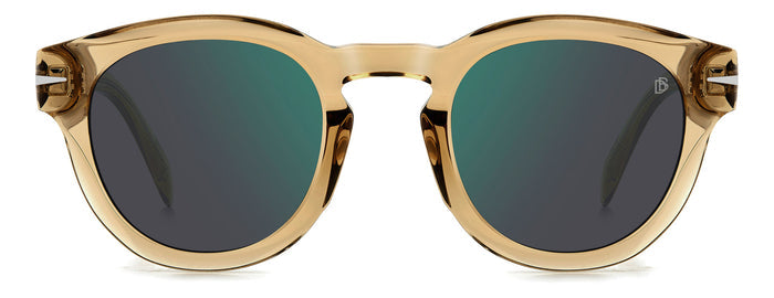 David Beckham DB7041/S FLAT Ochre/Green Mirror #colour_ochre-green-mirror