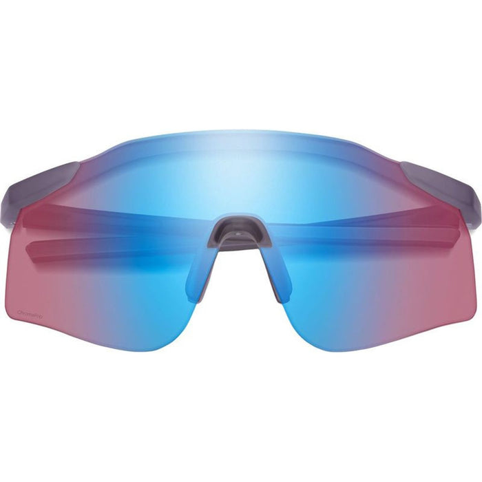 Defy, Matte Meteorite Crystal/Chromapop Low Light Rose Blue Mirror Lenses