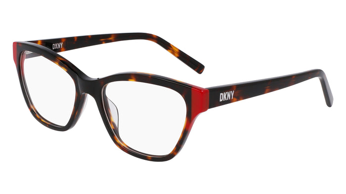 DKNY DK5057 Dark Tortoise-Red #colour_dark-tortoise-red