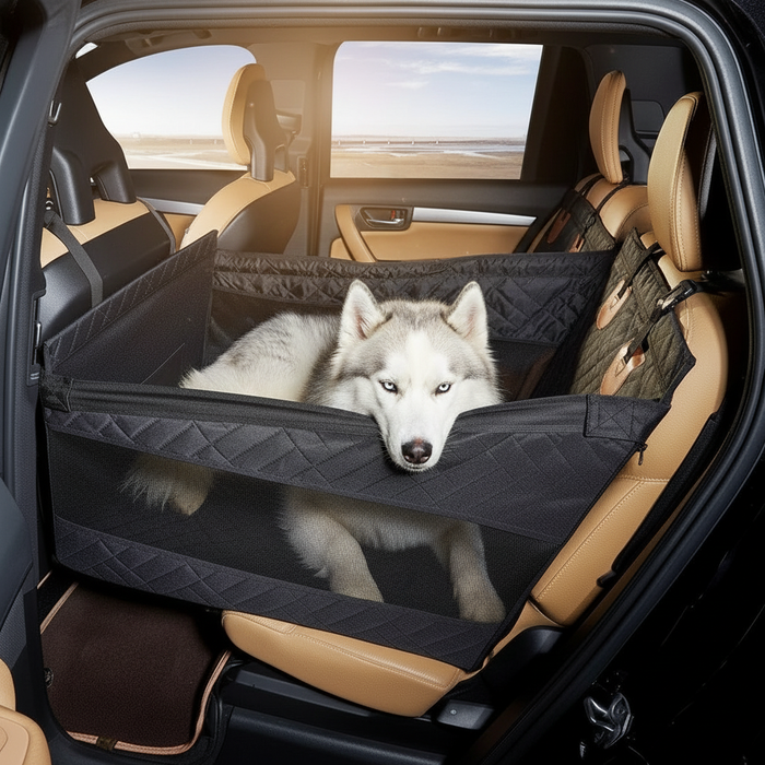 Husky in Hammock