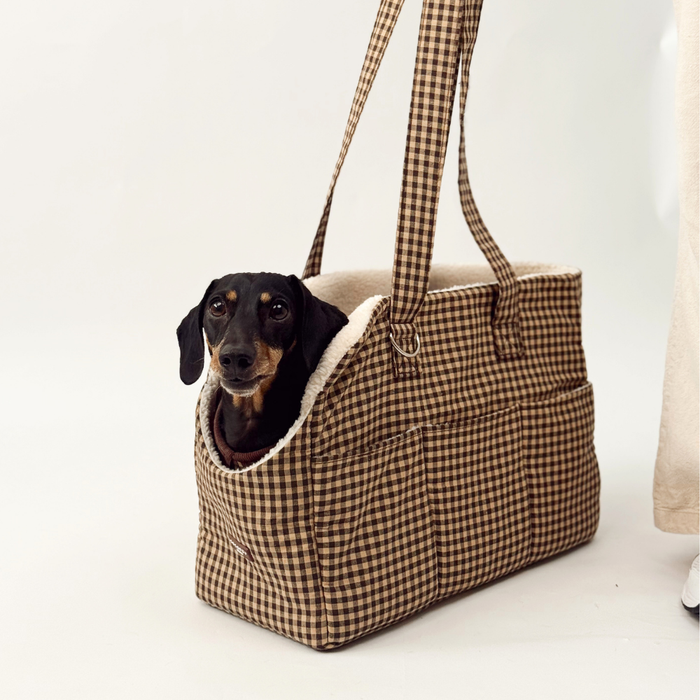 Dog Carrier - Cotswold Check