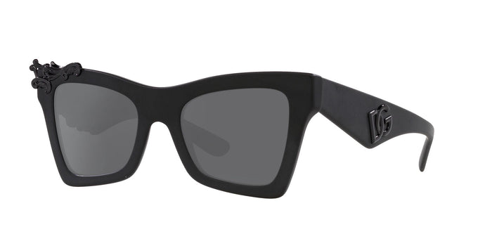 Dolce&Gabbana DG4434 Matte Black/Grey Black Mirror #colour_matte-black-grey-black-mirror