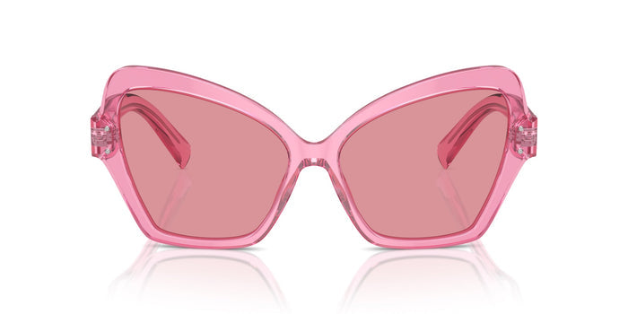 Dolce&Gabbana DG4463 Transparent Pink/Pink Internal Silver Mirror #colour_transparent-pink-pink-internal-silver-mirror