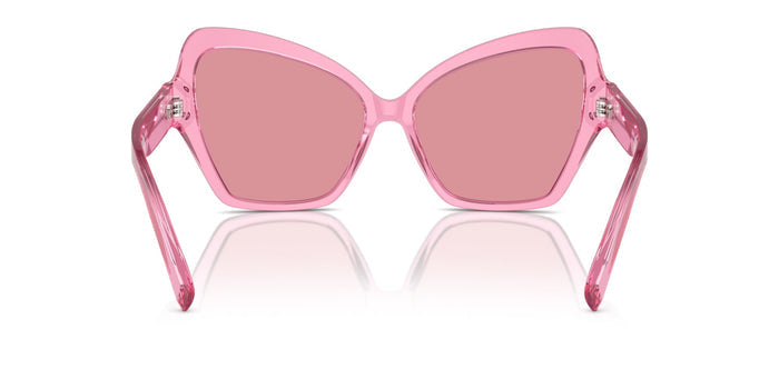 Dolce&Gabbana DG4463 Transparent Pink/Pink Internal Silver Mirror #colour_transparent-pink-pink-internal-silver-mirror