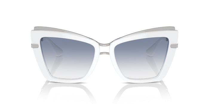 Dolce&Gabbana DG4472 White On Blue Maiolica/Clear Light Blue Gradient #colour_white-on-blue-maiolica-clear-light-blue-gradient