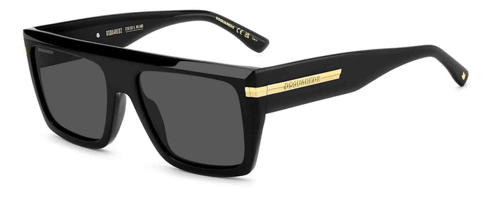 DSQUARED2 D2 0177/S Black/Grey #colour_black-grey