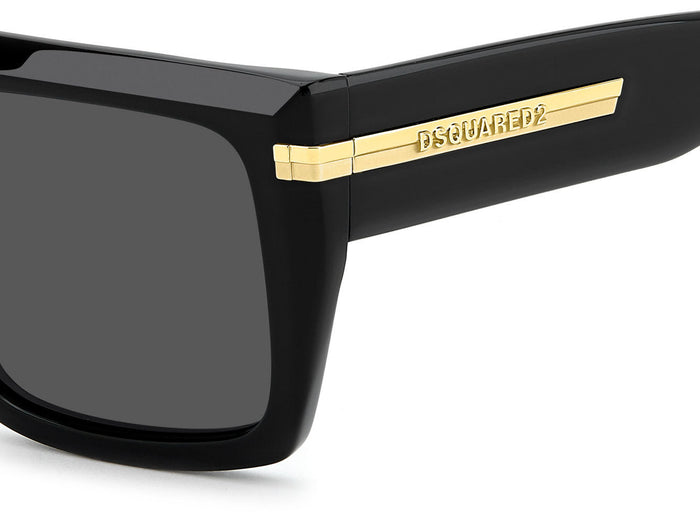 DSQUARED2 D2 0177/S Black/Grey #colour_black-grey
