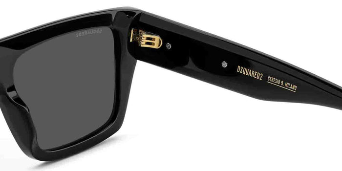 DSQUARED2 D2 0177/S Black/Grey #colour_black-grey