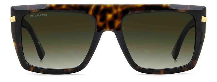 DSQUARED2 D2 0177/S Havana/Green Gradient #colour_havana-green-gradient