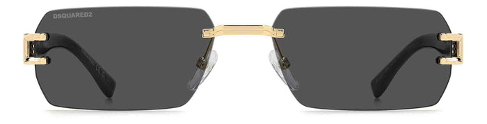 DSQUARED2 D2 0189/S #colour_gold-grey
