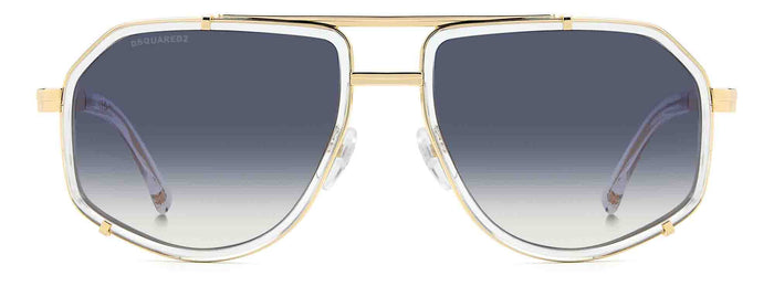 DSQUARED2 D2 0190/S #colour_crystal-dark-blue-gradient