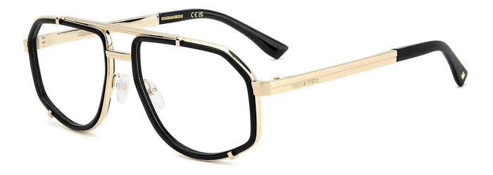 DSQUARED2 D2 0191 #colour_black-gold
