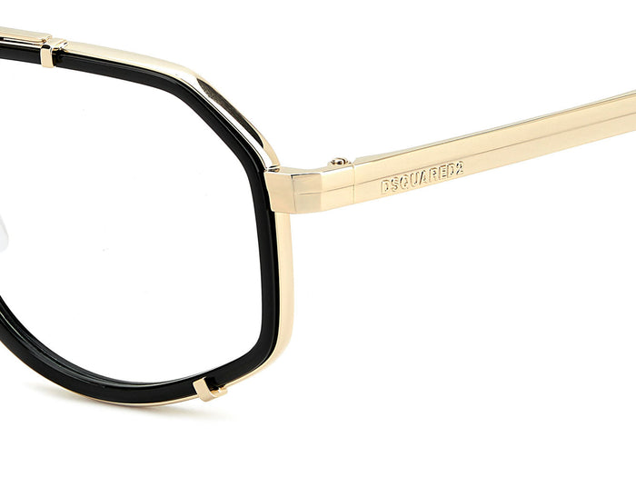 DSQUARED2 D2 0191 #colour_black-gold