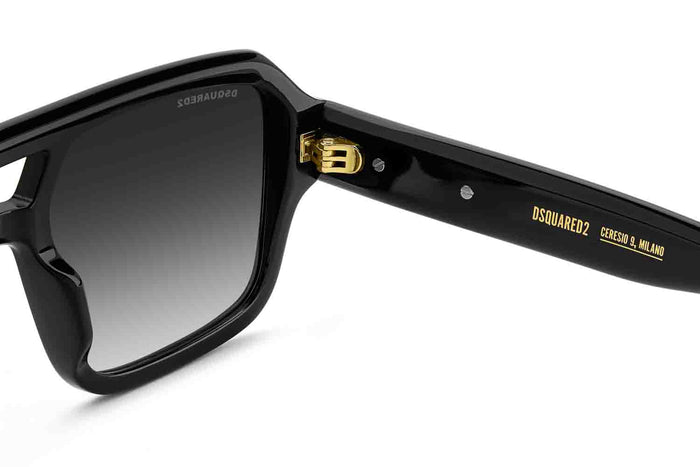 DSQUARED2 D2 0197/S #colour_black-dark-grey-gradient