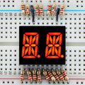 Dual Alphanumeric Display - Red 0.54" Digit Height - Pack of 2 by Adafruit - The Pi Hut