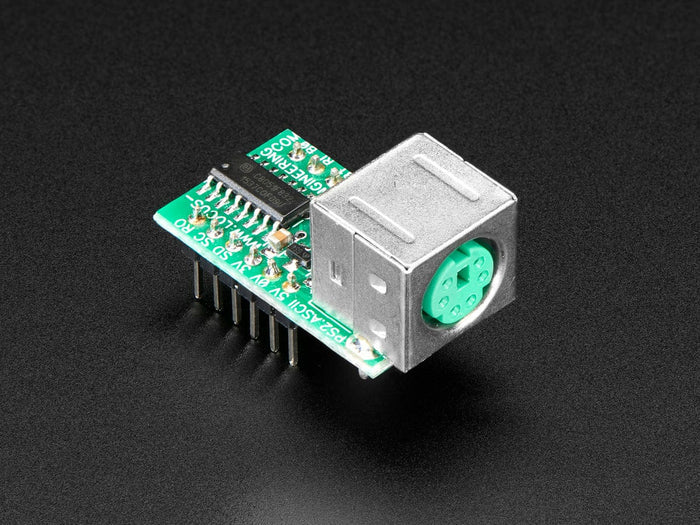 E1115 PS/2 Keyboard to TTL Serial Converter [Discontinued] by The Pi Hut - The Pi Hut