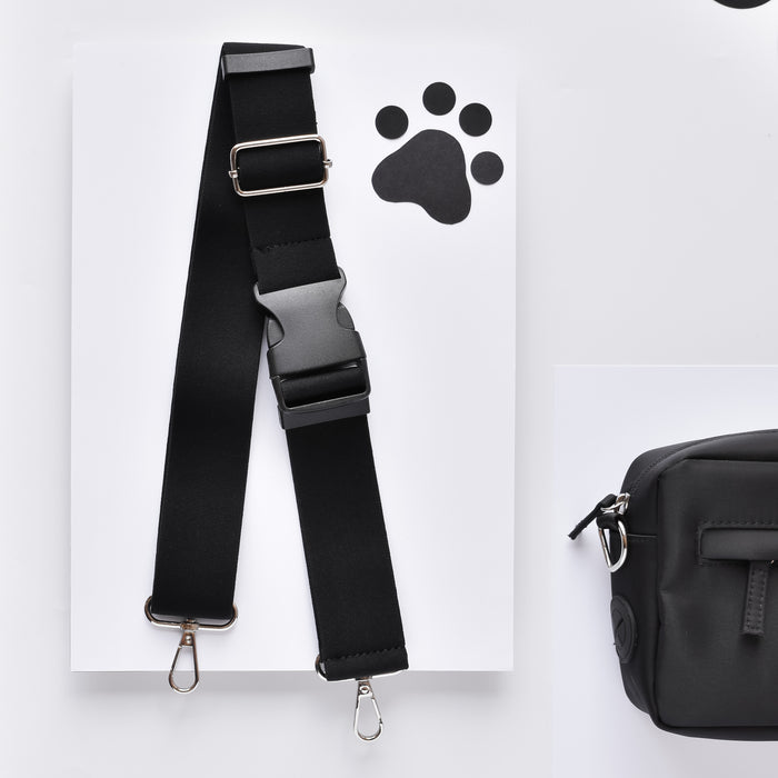 Black-waist-bag-strap-with-black-buckle-and-silver-details