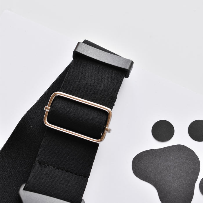 Black-waist-bag-strap-with-black-buckle-and-silver-details