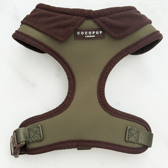 Farmhouse Moss Green Adjustable Neck HARNESS