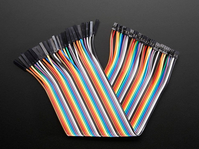 Female-Female 2.54 to 2.0mm Jumper Wires x 40 by The Pi Hut - The Pi Hut