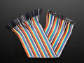 Female-Female 2.54 to 2.0mm Jumper Wires x 40 by The Pi Hut - The Pi Hut