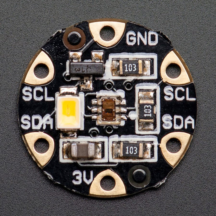 Flora Color Sensor with White Illumination LED - TCS34725 [Discontinued] by Adafruit - The Pi Hut