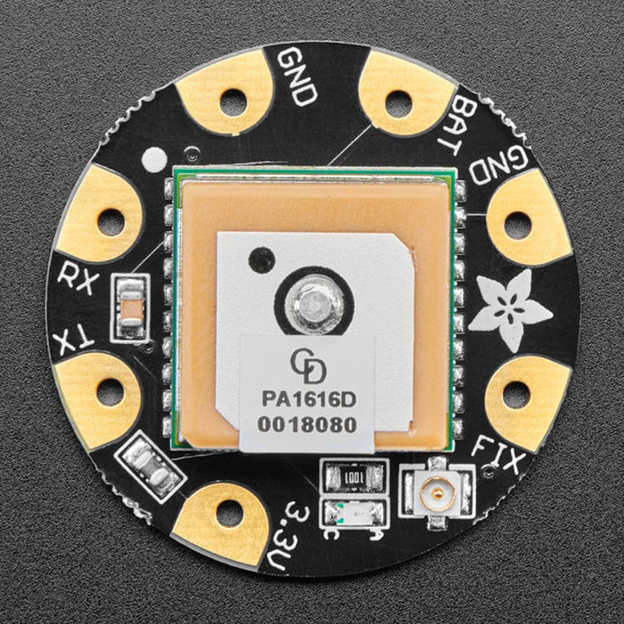Flora Wearable Ultimate GPS Module by Adafruit - The Pi Hut