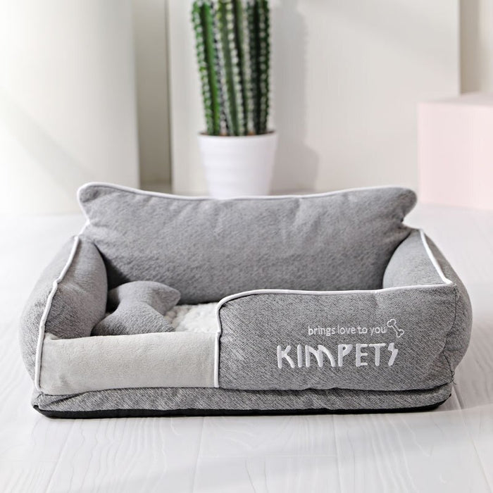 Dropshipman Four Seasons pet bed and sleeping pad for dogs and cats in various sizes, cozy and comfortable for all seasons.