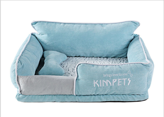 Soft Four Seasons pet bed and sleeping pad for dogs and cats, available in small, medium, and large sizes by Dropshipman.
