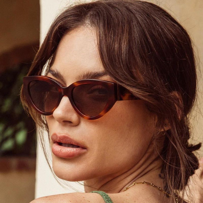 Franki, Tea Tort/Brown Gradient Polarised Lenses