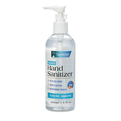 GEN ProSanitize Hand Sanitizer, 8 oz Bottle, Unscented, 12/Carton (E236SAN)